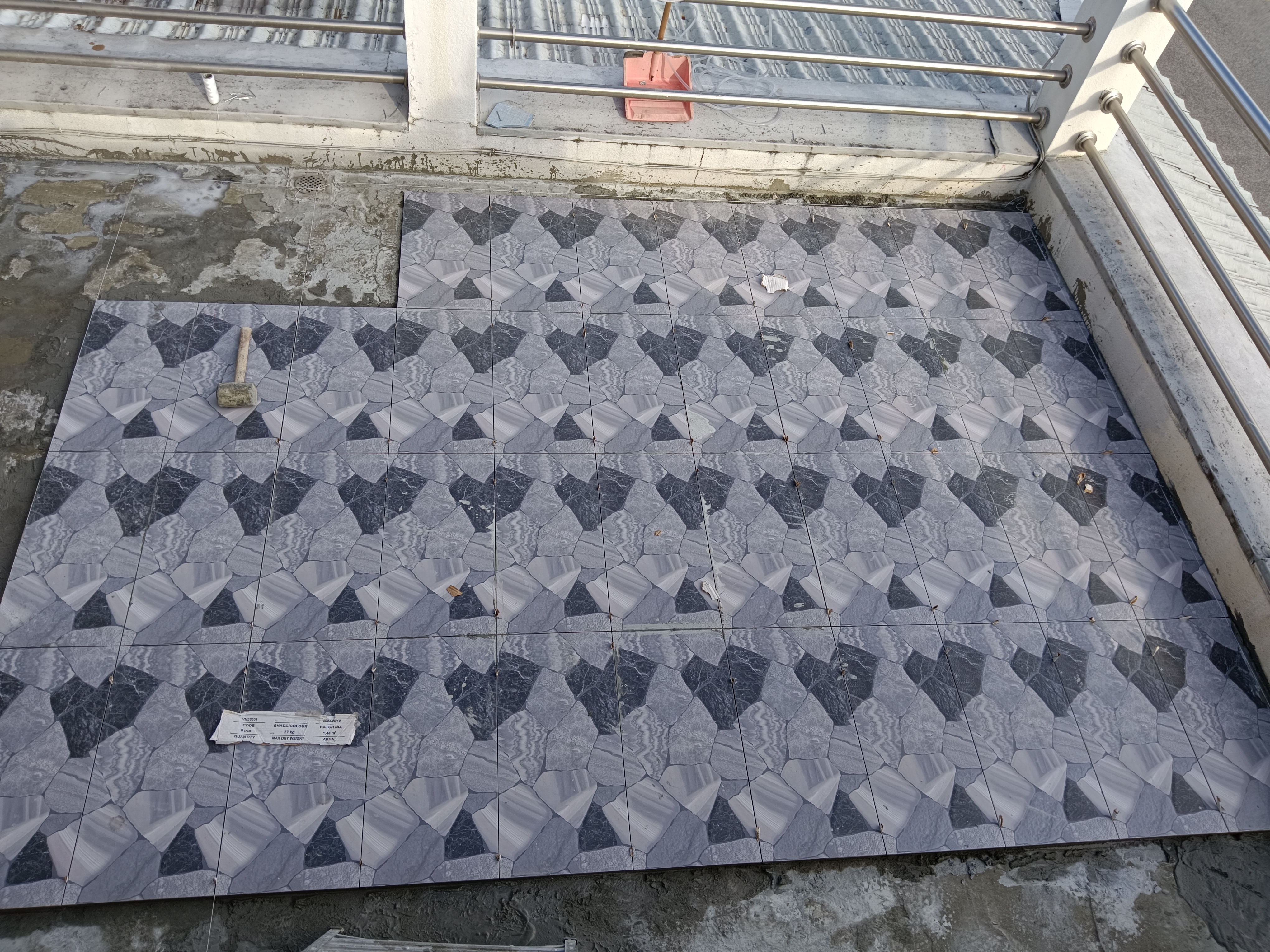 Interior tiling project 1