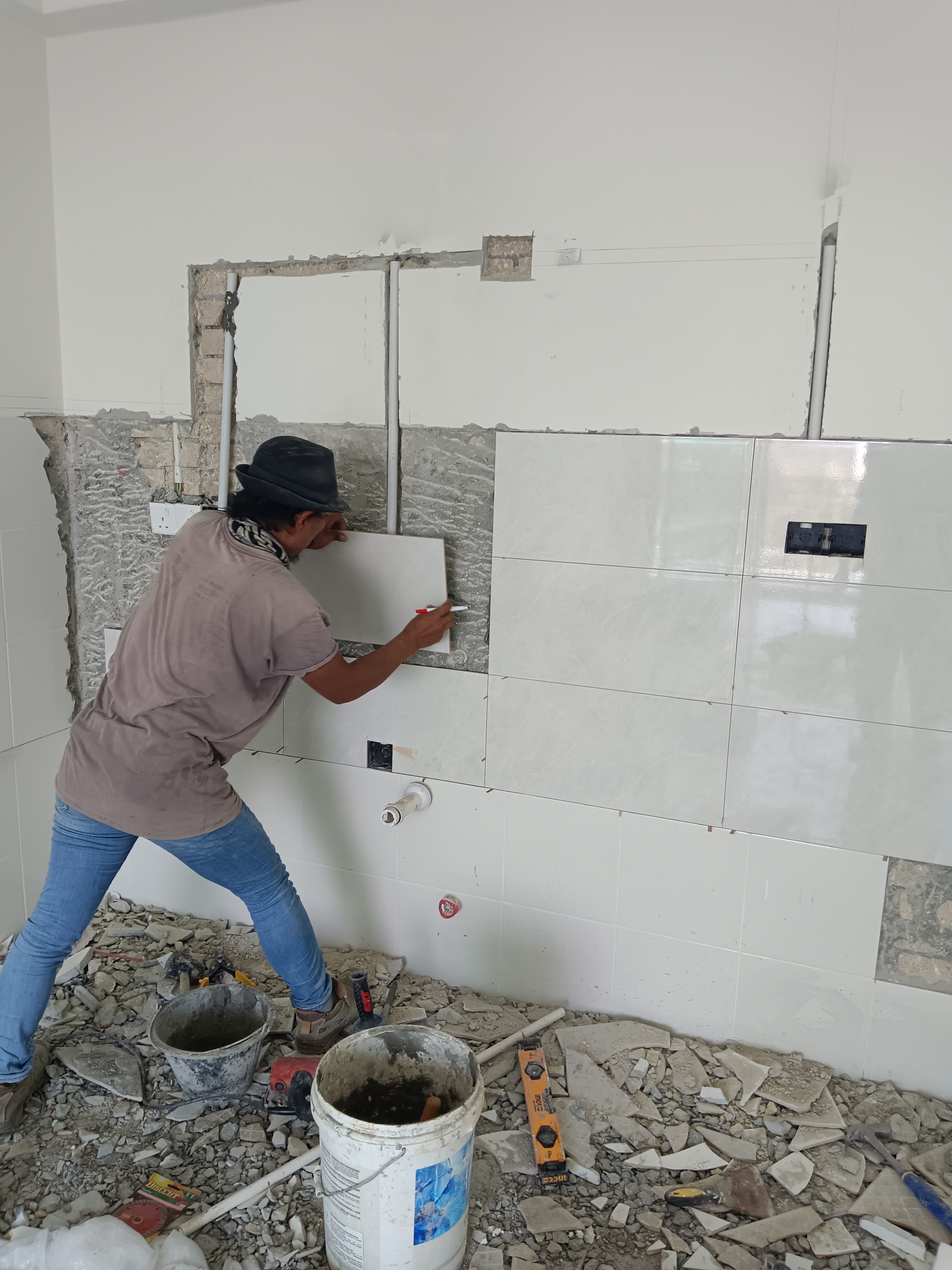 Interior tiling project 2
